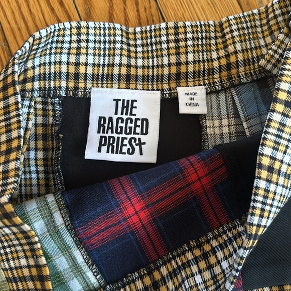 The Ragged Priest Multicolor Patchwork Skirt - Picture 9 of 14